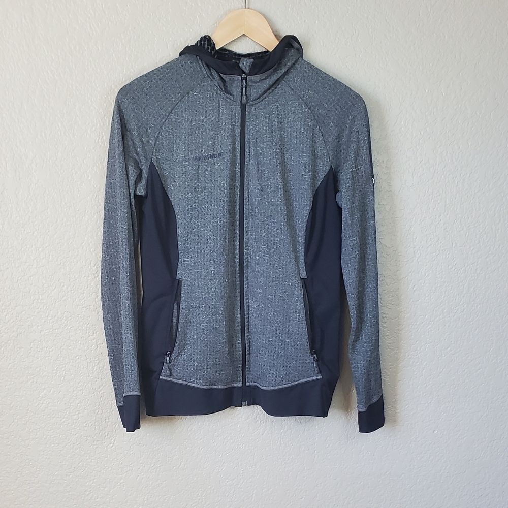 Women's Gray Hooded Jacket